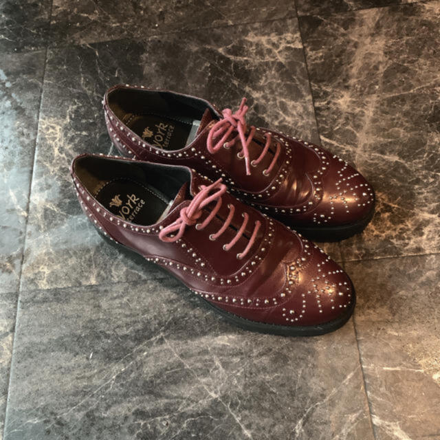 dholic(ディーホリック)のローファー・ワインレッド レディースの靴/シューズ(ローファー/革靴)の商品写真