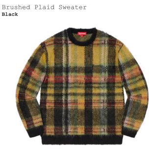 シュプリーム(Supreme)のSupreme Brushed Plaid Sweater Mサイズ(ニット/セーター)