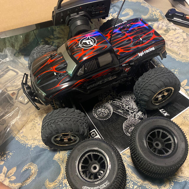 hpi サベージ　フラックス　XS 石狩市　MAX105km！ エンタメ/ホビーのおもちゃ/ぬいぐるみ(ホビーラジコン)の商品写真