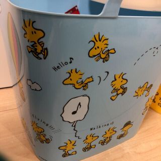 スヌーピー(SNOOPY)のみるく様　専用　スヌーピー　SNOOPY ランドリー　バスケット　カゴ　洗濯(バスケット/かご)