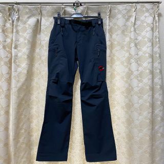 マムート(Mammut)のマムート　レディース  ロングパンツ　アジアサイズM ネイビー(カジュアルパンツ)