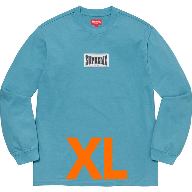 XLサイズ Supreme Woven Label L/S Top