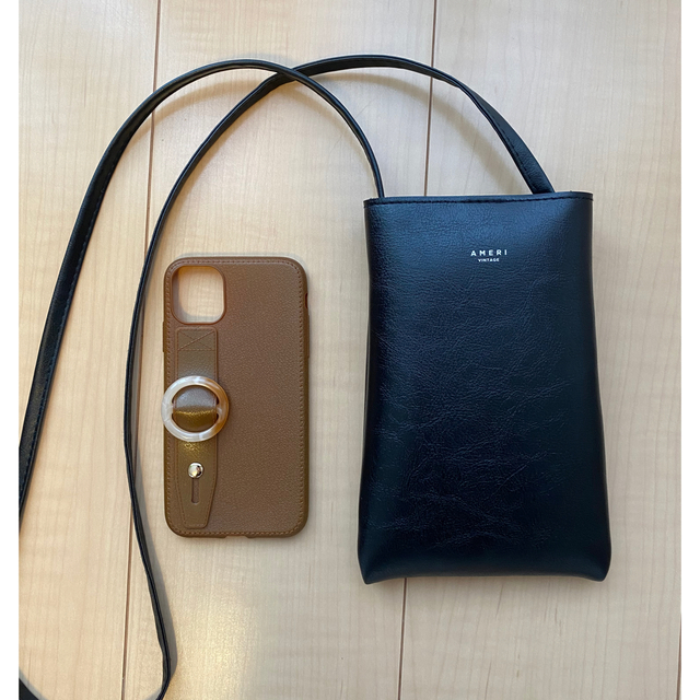 Ameri VINTAGE(アメリヴィンテージ)のAmeri VINTAGE レザー調 サコッシュ ムック レディースのバッグ(ショルダーバッグ)の商品写真