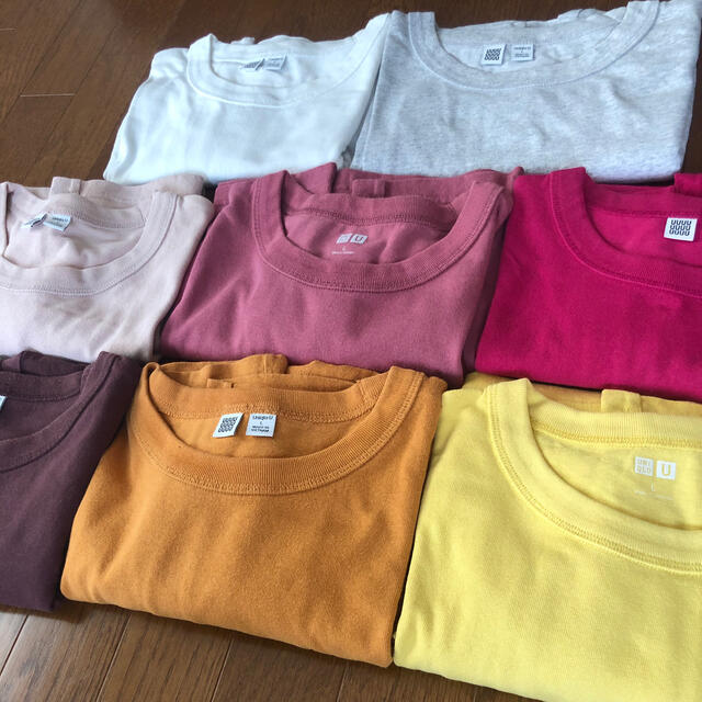 UNIQLO(ユニクロ)のUNIQLO U Tシャツ 8枚セット メンズのトップス(Tシャツ/カットソー(半袖/袖なし))の商品写真