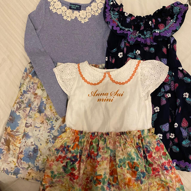 アナスイミニ　ANNA SUI mini ワンピース ボレロセット　120cm