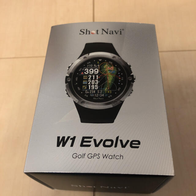 【新品】ショットナビ エボルブ W1 Evolve BK