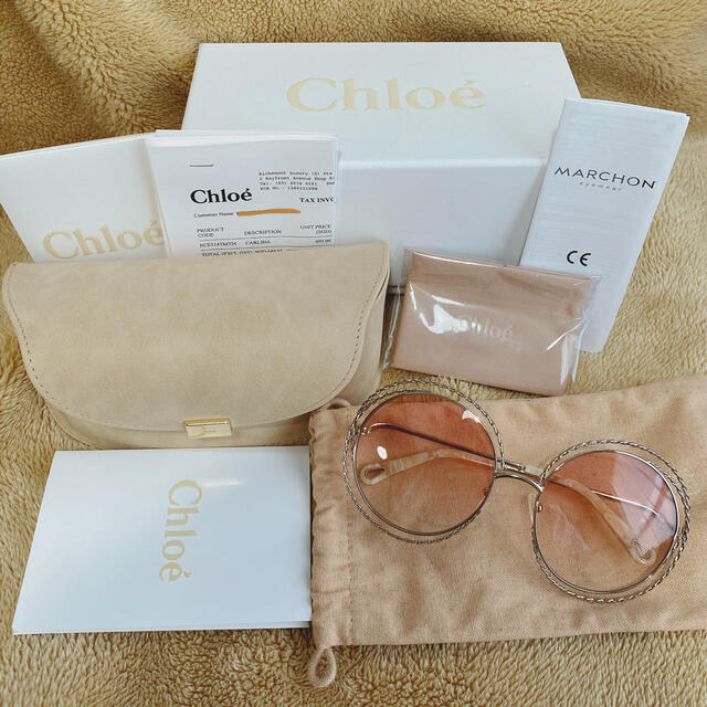 Chloe グラデーション サングラスレディース