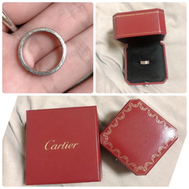 Cartier(カルティエ)のカルティエ　ラブリング　ホワイトゴールド レディースのアクセサリー(リング(指輪))の商品写真