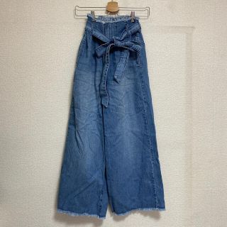 レトロガール(RETRO GIRL)のデニムワイドパンツ(デニム/ジーンズ)