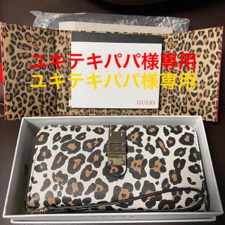 ゲス(GUESS)のユキテキパパ様専用 新品未使用品 GUESS 長財布＆限定ノベルティ(財布)