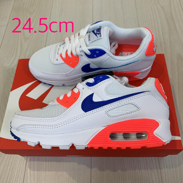 NIKE(ナイキ)のNIKE AIR MAX 90  トリコロール 24.5cm レディースの靴/シューズ(スニーカー)の商品写真