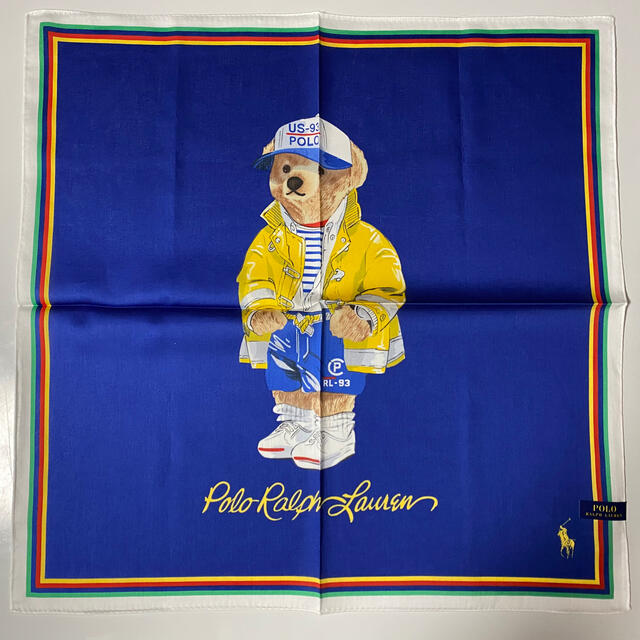 POLO RALPH LAUREN(ポロラルフローレン)のポロベア スカーフ バンダナ ハンカチ 値下げ❗❗ レディースのファッション小物(バンダナ/スカーフ)の商品写真