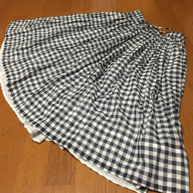coen(コーエン)のギンガムチェックスカート レディースのスカート(ひざ丈スカート)の商品写真