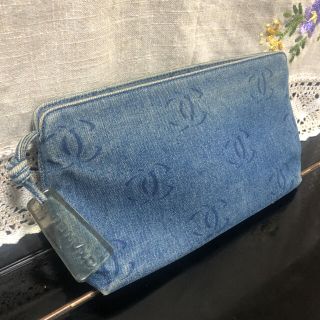 シャネル(CHANEL)のCindy様ご専用　シャネル　クラッチバッグ　デニム(クラッチバッグ)