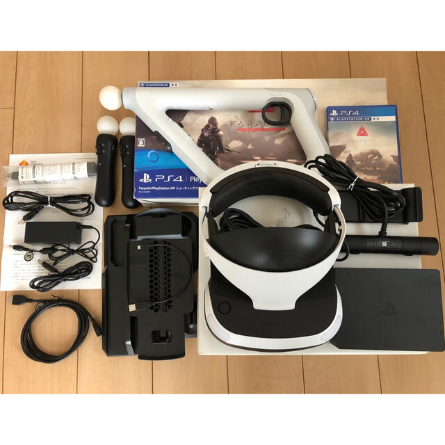 PSVR本体　周辺機器セット　PS5用アダプター　FARPOINT