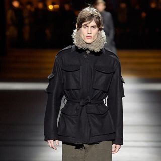 ドリスヴァンノッテン(DRIES VAN NOTEN)の【DRIES VAN NOTEN 16aw】m-65 ファーカラー比翼(ミリタリージャケット)