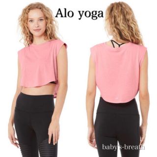 ルルレモン(lululemon)のalo yoga アローヨガ　マッスルタンクトップ(ヨガ)