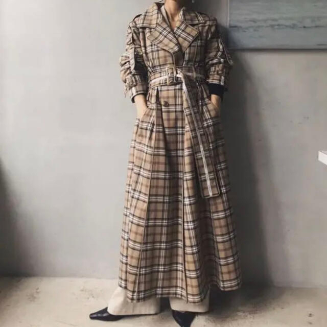 【値下げ】AMERI PASS CODE CHECK COAT チェックコート