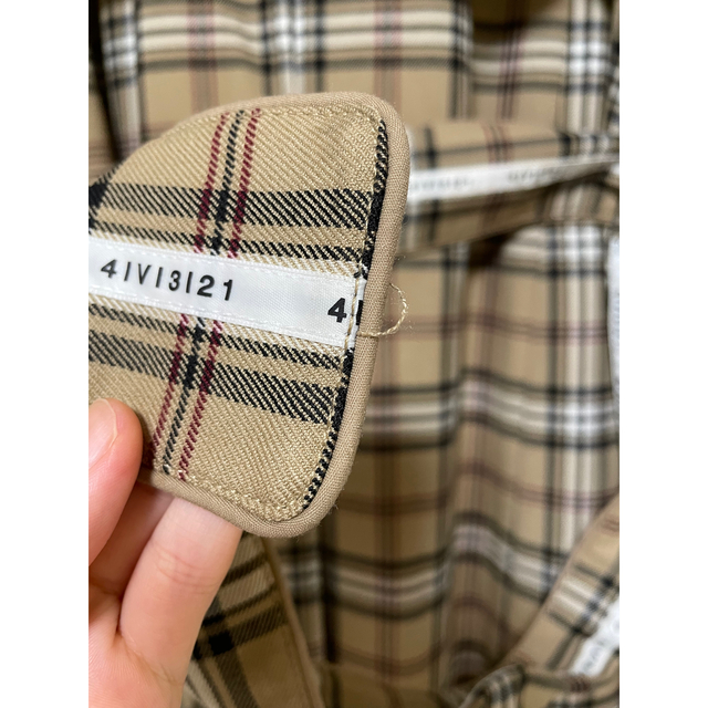 Ameri VINTAGE(アメリヴィンテージ)の【値下げ】AMERI PASS CODE CHECK COAT チェックコート レディースのジャケット/アウター(トレンチコート)の商品写真