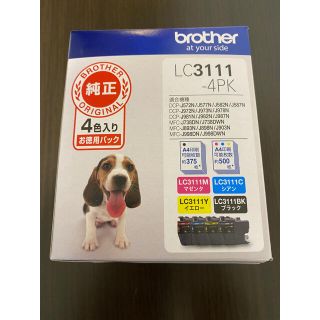 ブラザー(brother)のブラザー LC3111-4PK 【純正】 インクカートリッジ（お徳用4色パック）(PC周辺機器)