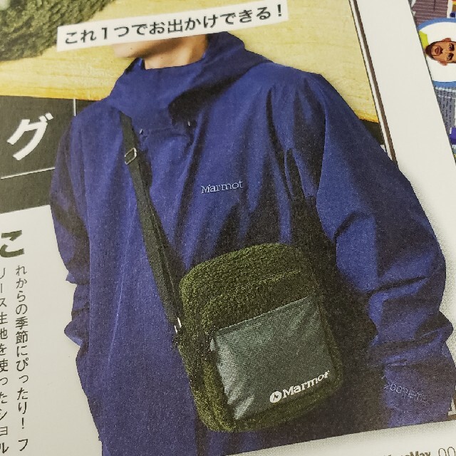 MARMOT(マーモット)のMarmot フリースショルダーバッグ　MonoMax メンズのバッグ(ショルダーバッグ)の商品写真