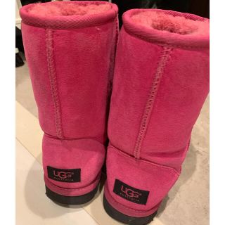 アグ(UGG)のUGG アグ ムートン ピンク 匿名配送(ブーツ)