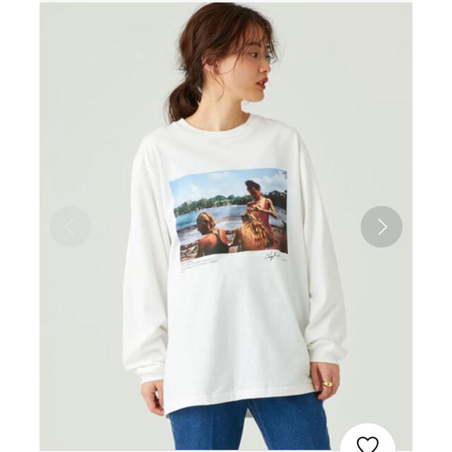 Plage(プラージュ)のジェーンスミス　jane smith girl trip ロングTシャツ　ロンT レディースのトップス(Tシャツ(長袖/七分))の商品写真