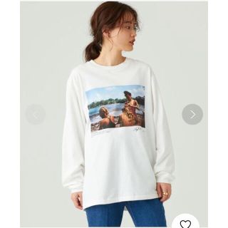 プラージュ(Plage)のジェーンスミス　jane smith girl trip ロングTシャツ　ロンT(Tシャツ(長袖/七分))