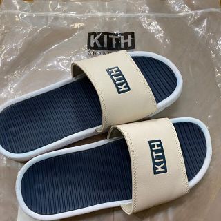 KITH CLASSIC LOGO CHANCLETAS サンダル(サンダル)