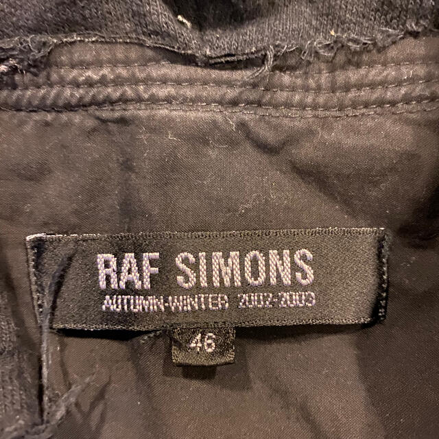 RAF SIMONS 02/03 フードシャツ アーカイブ