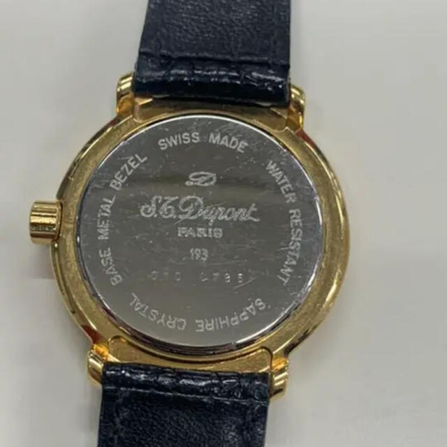 S.T. 193 レザーベルト ヤの通販 by sho1417's shop｜エステーデュポンならラクマ Dupont - S.T.Dupont デュポン 腕時計 好評正規品