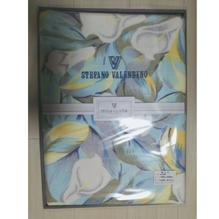 ステファノバレンチノ(STEFANO VALENTINO)の綿毛布　STEFANO VALENTINO 綿100%　シングルサイズ(毛布)