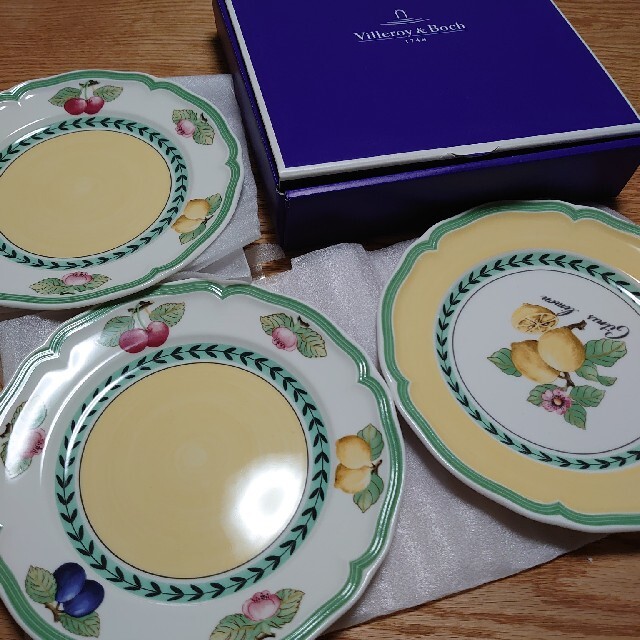 Villeroy & Boch プレート3枚セット