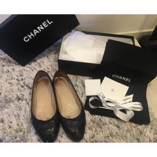 シャネル(CHANEL)のシャネルフラットシューズ(バレエシューズ)