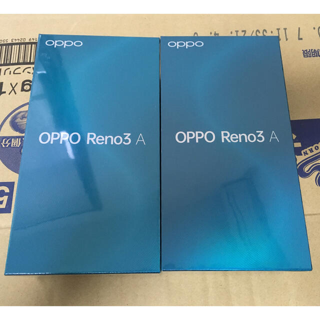 OPPO Reno3 A 2台　新品未開封スマートフォン/携帯電話