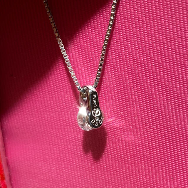 Vendome Aoyama(ヴァンドームアオヤマ)のダイヤ　ネックレス　プラチナ レディースのアクセサリー(ネックレス)の商品写真