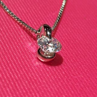 ヴァンドームアオヤマ(Vendome Aoyama)のダイヤ　ネックレス　プラチナ(ネックレス)
