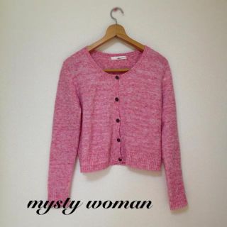 ミスティウーマン(mysty woman)のふわふわのカーディガン ◎お値下げ(カーディガン)