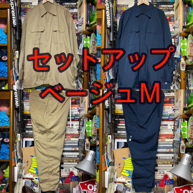 AH.H×SSZ 長谷川昭雄・加藤忠幸 セットアップ ベージュ M beams www ...