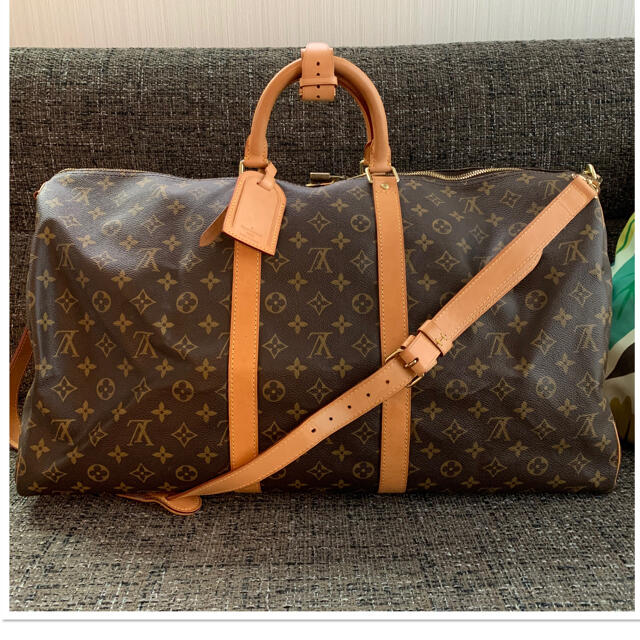 LOUIS VUITTON - ルイヴィトン キーポール55 LOUIS VUITTONの LOUIS VUITTON - ルイヴィトン キーポール55 LOUIS VUITTONの