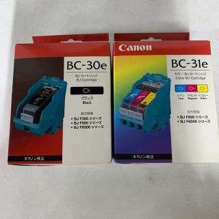 キヤノン(Canon)のCanon純正インク未開封　BC-31Eカラー　30eブラック(OA機器)