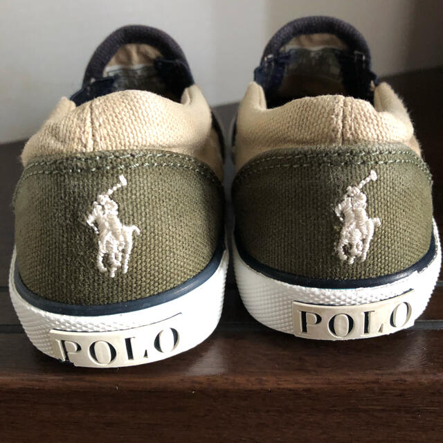 POLO RALPH LAUREN(ポロラルフローレン)のラルフローレン スリッポン スニーカー キッズ/ベビー/マタニティのベビー靴/シューズ(~14cm)(スリッポン)の商品写真