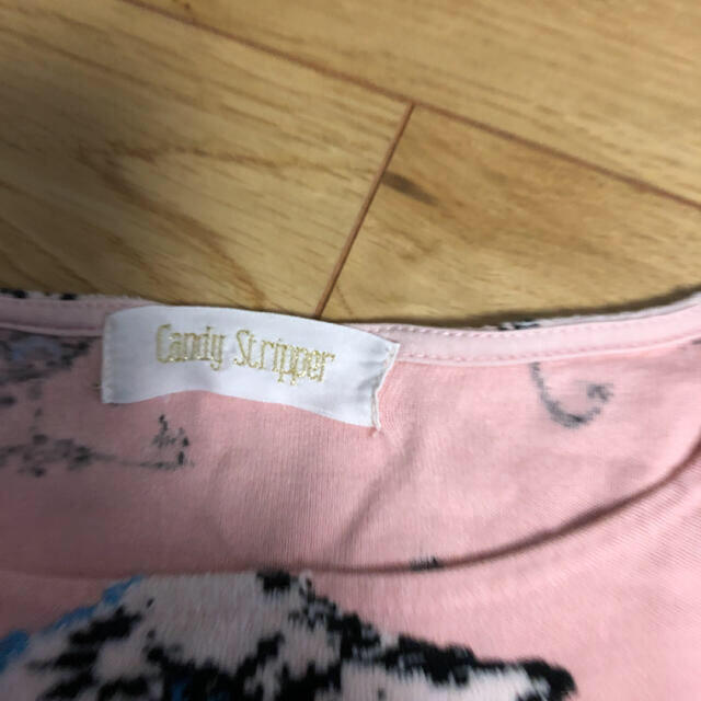 Candy Stripper(キャンディーストリッパー)のキャンディストリッパー半袖トップス、ワンピースセット レディースのトップス(Tシャツ(半袖/袖なし))の商品写真