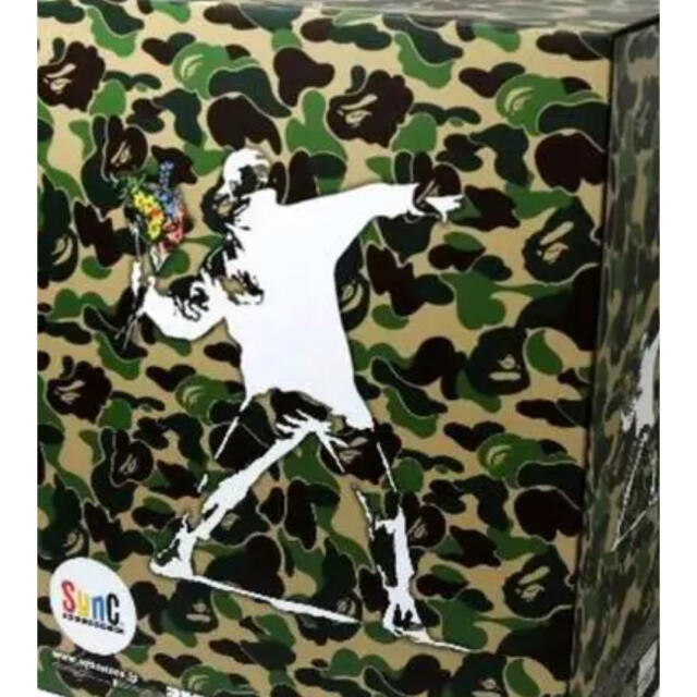 A BATHING APE(アベイシングエイプ)の送料込❗️❗️フラワーボンバーBANKSY and APE エンタメ/ホビーのアート用品(その他)の商品写真