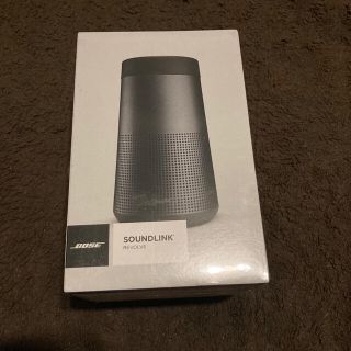 ボーズ(BOSE)の新品 未開封 BOSE SOUNDLINK REVOLVE   BLACK(スピーカー)