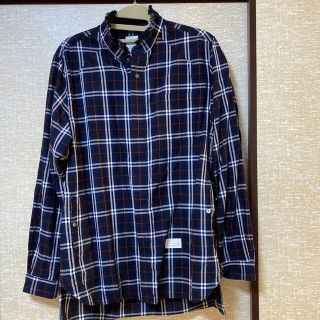 ステュディオス(STUDIOUS)のname. ロングシャツ　サイズ2 バンドカラーシャツ(シャツ)