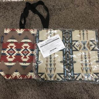 ペンドルトン(PENDLETON)のSUBARU×PENDLETON  オリジナルトートバッグ 2個セット(トートバッグ)