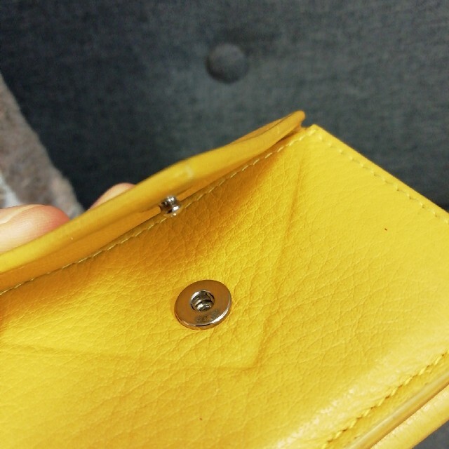 正規品☆バレンシアガ　ペーパーミニウォレット　折りたたみ財布　黄色　バッグ　財布 3