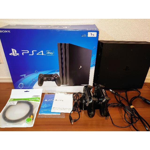 SONY PlayStation 4 PRO 1TB PS4pro 本体 黒