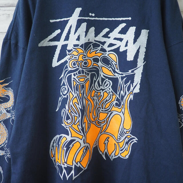 STUSSY(ステューシー)の2007AW Stussy Leo&Dragon L/S Tee メンズのトップス(Tシャツ/カットソー(七分/長袖))の商品写真